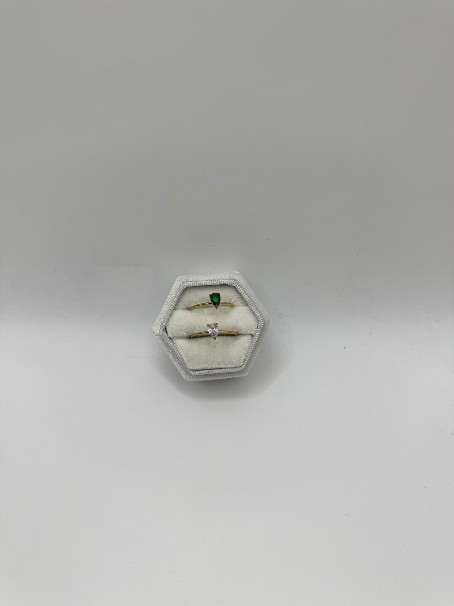 Anello goccia Estrelle