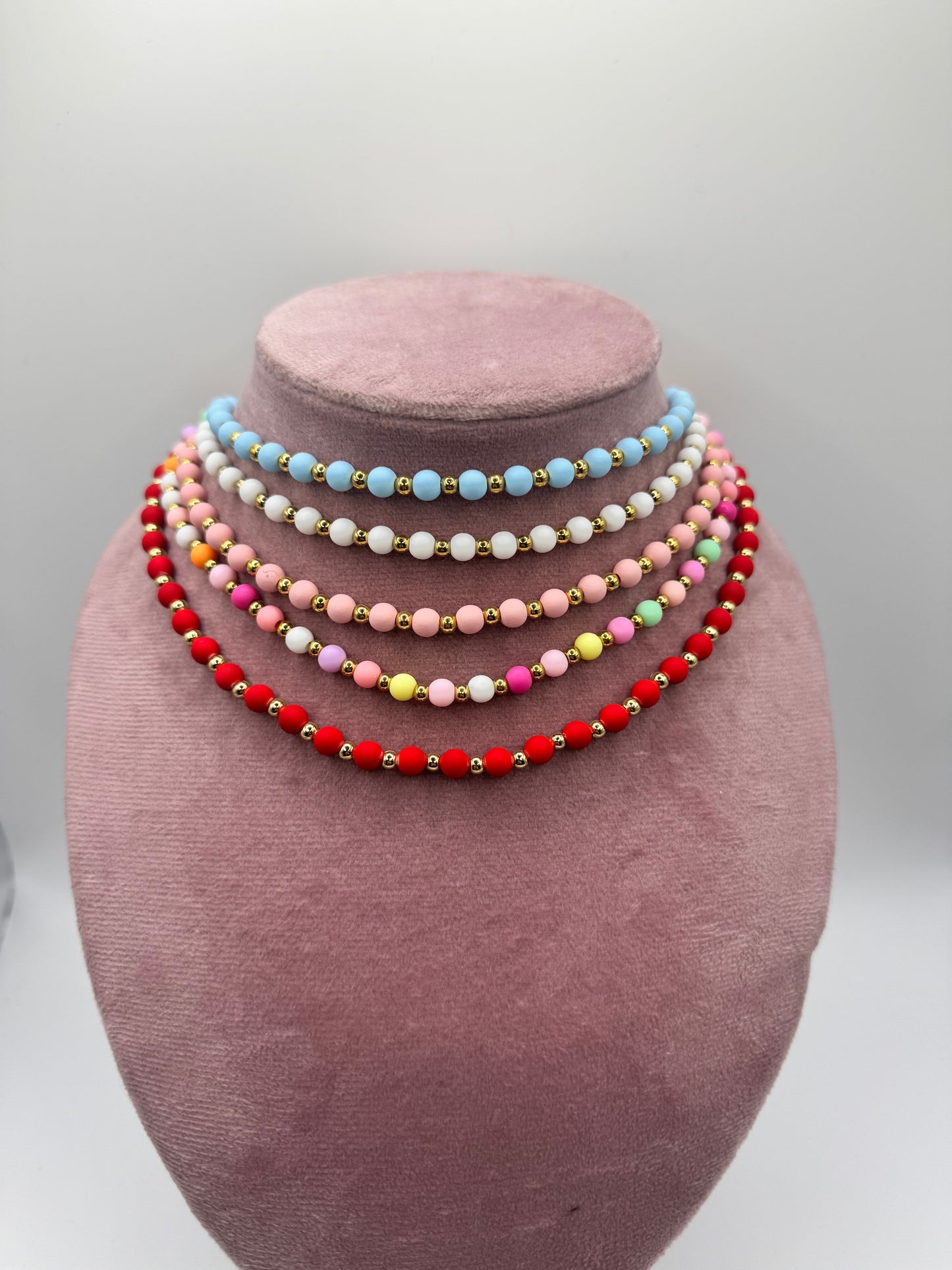 Collana sfera Candy color