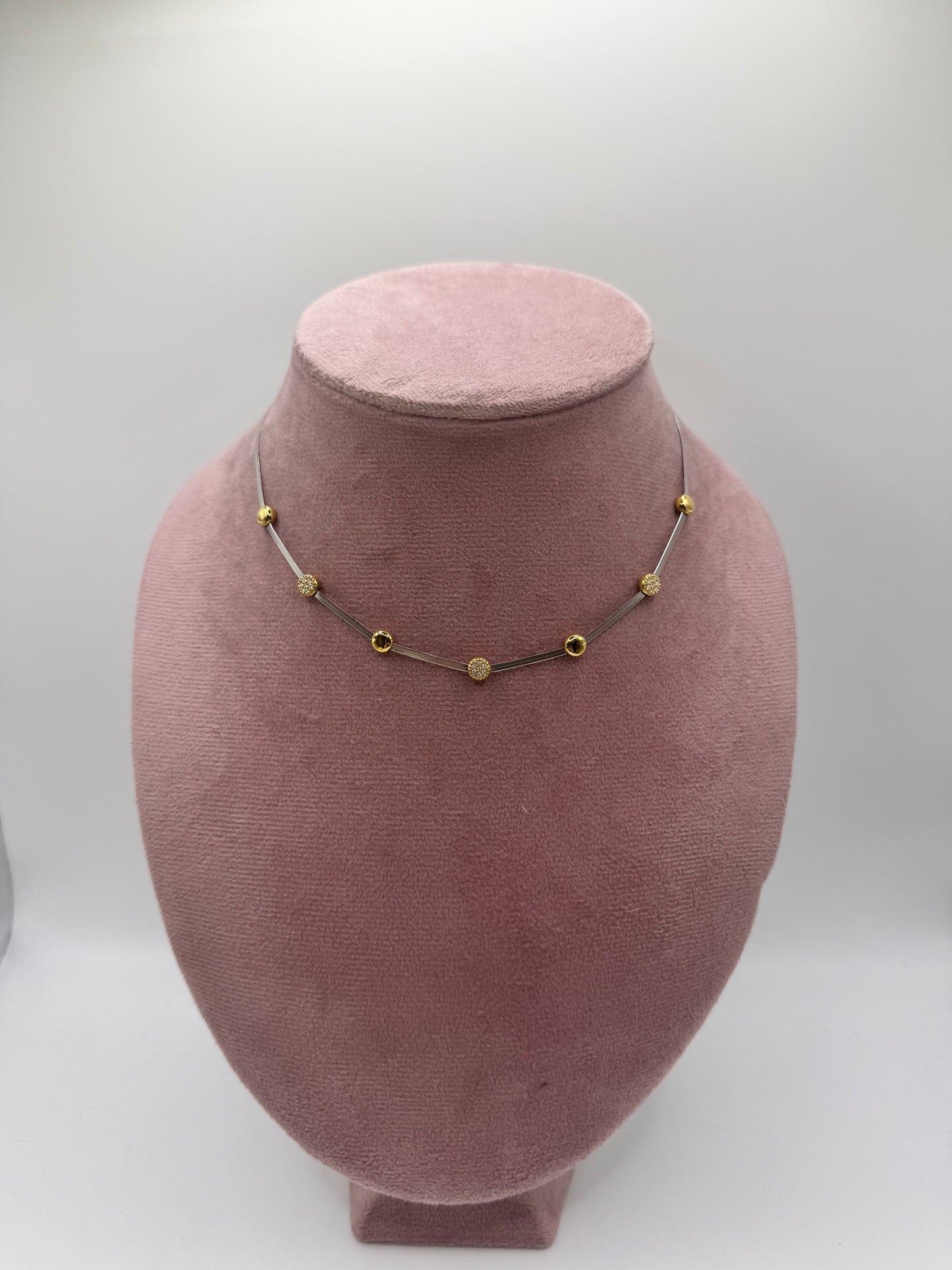 Collana Snake bicolor