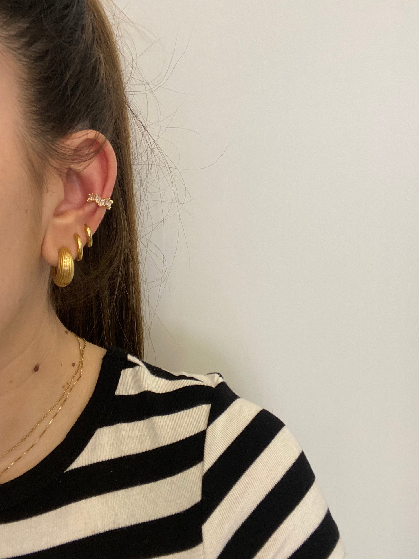 Earcuff baguette slim