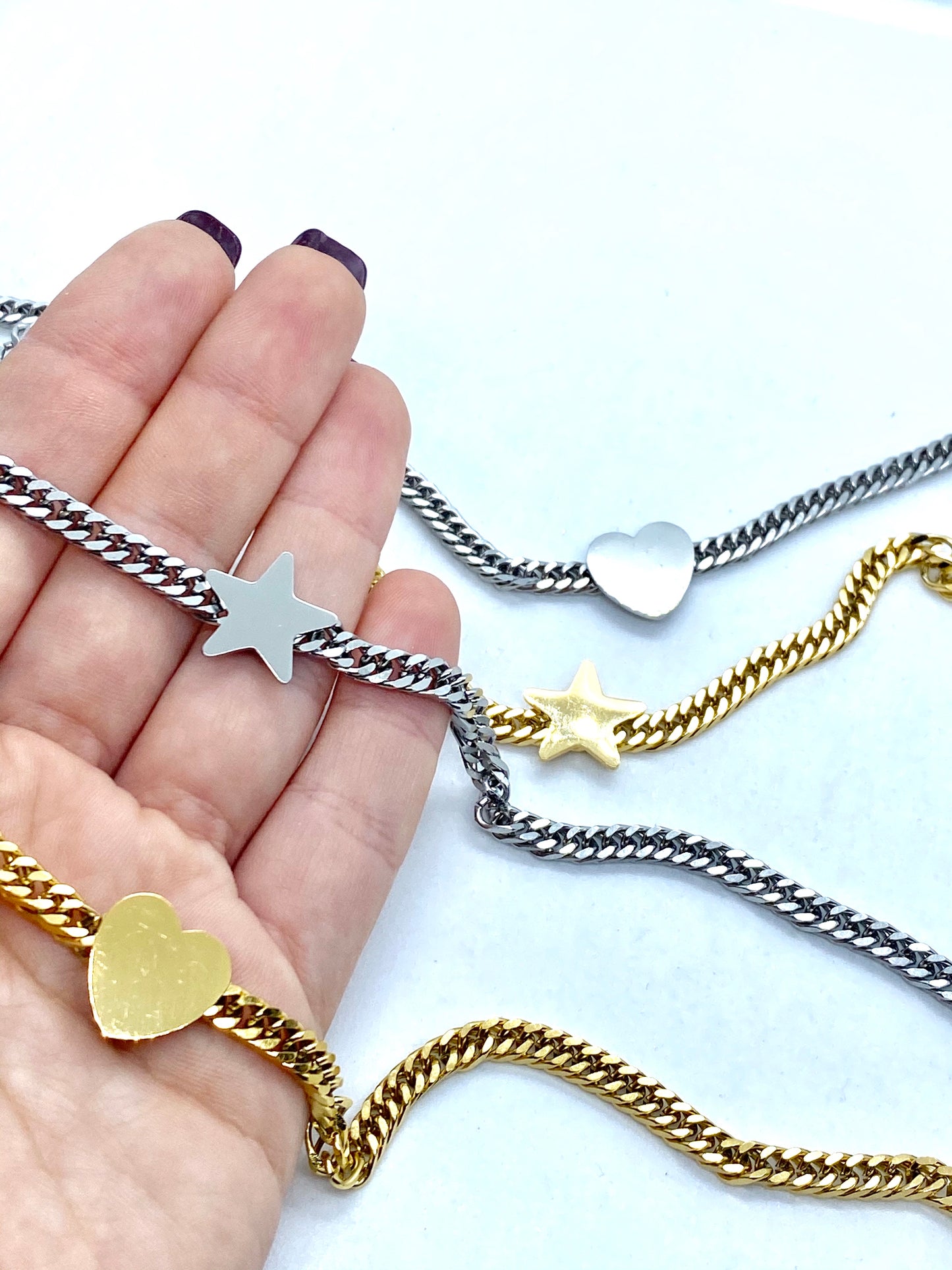 Chocker flat chain