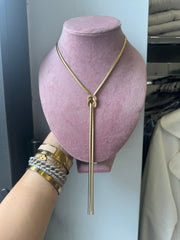 Nodo long cleo necklace