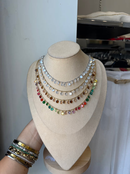 Collana cristalli