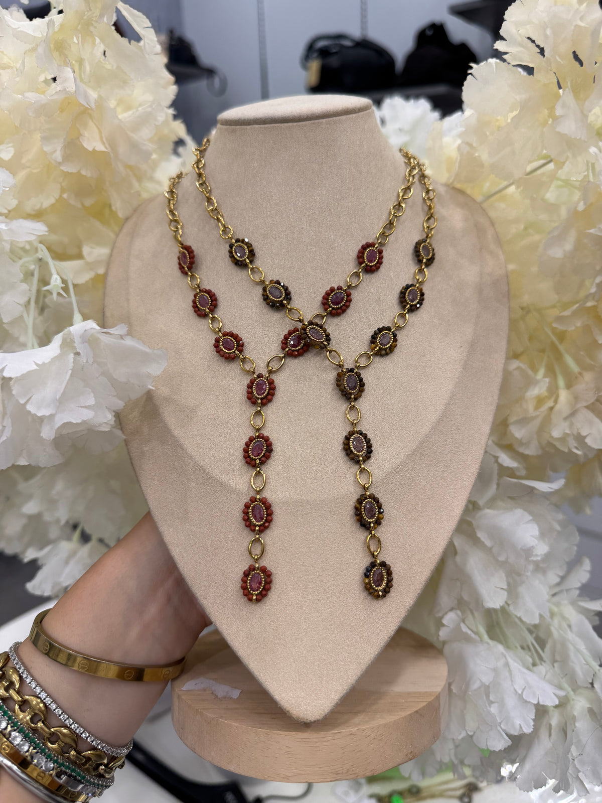 Collana Y rabat