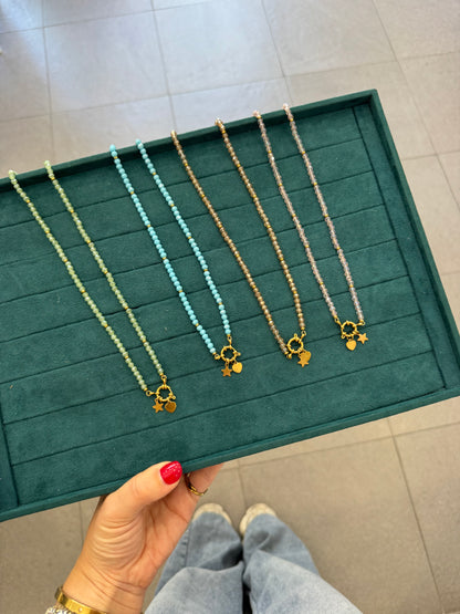 Collana pepite long