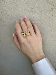 Butterfly luxury ring