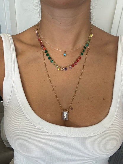 Collana cristalli