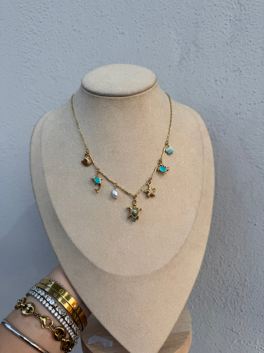 Gircollo charms turchesi
