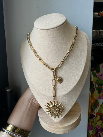 Y sun Necklace