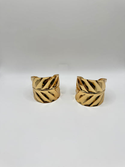 Bracciale rigido foglia