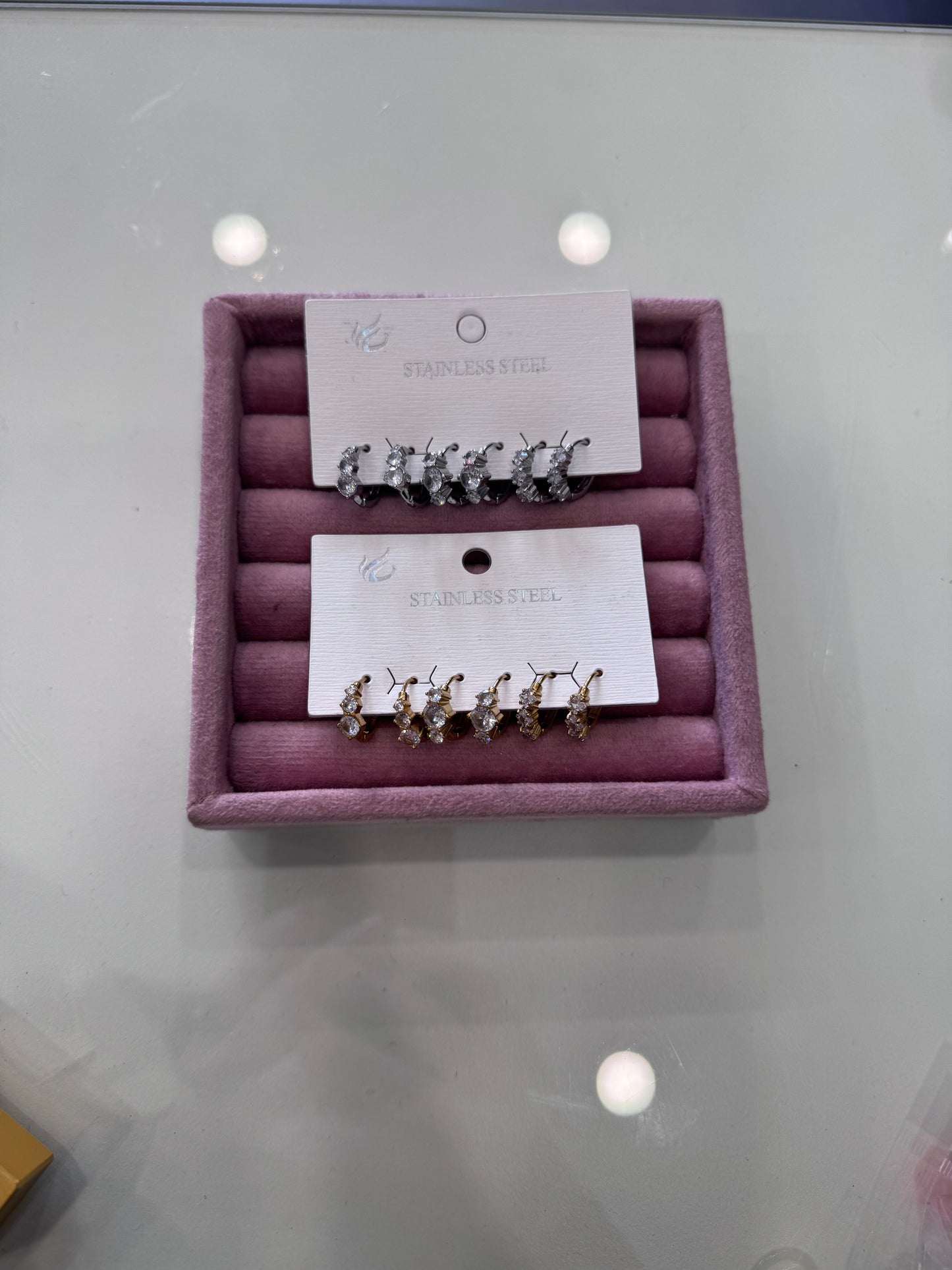 Set cerchietti diamond