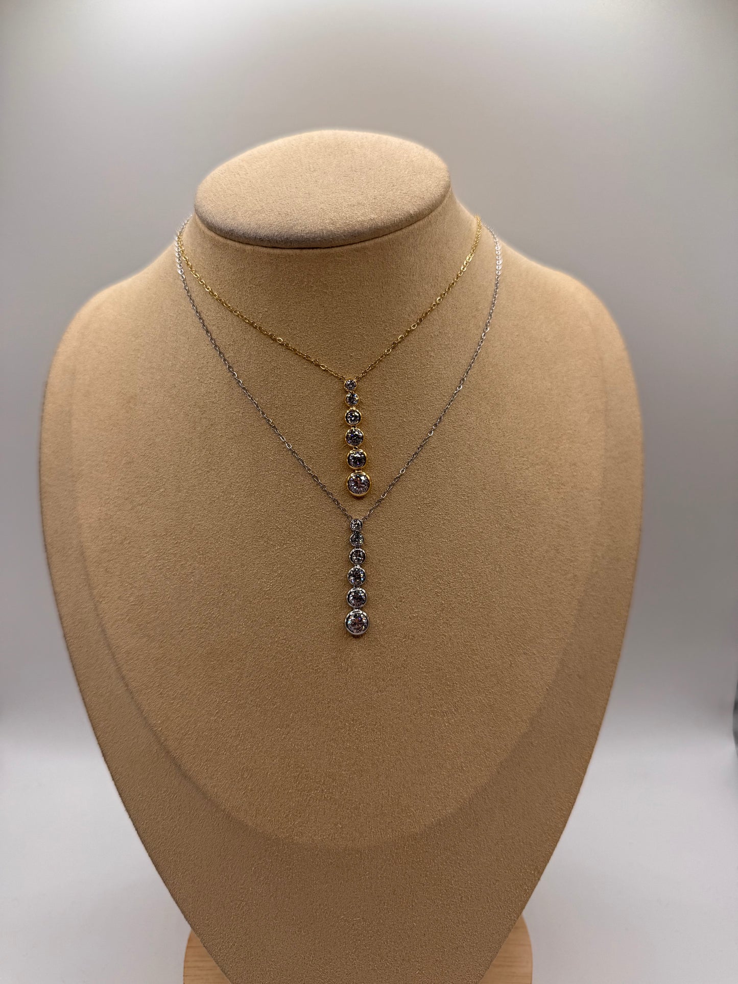 Collana punti luce crystal