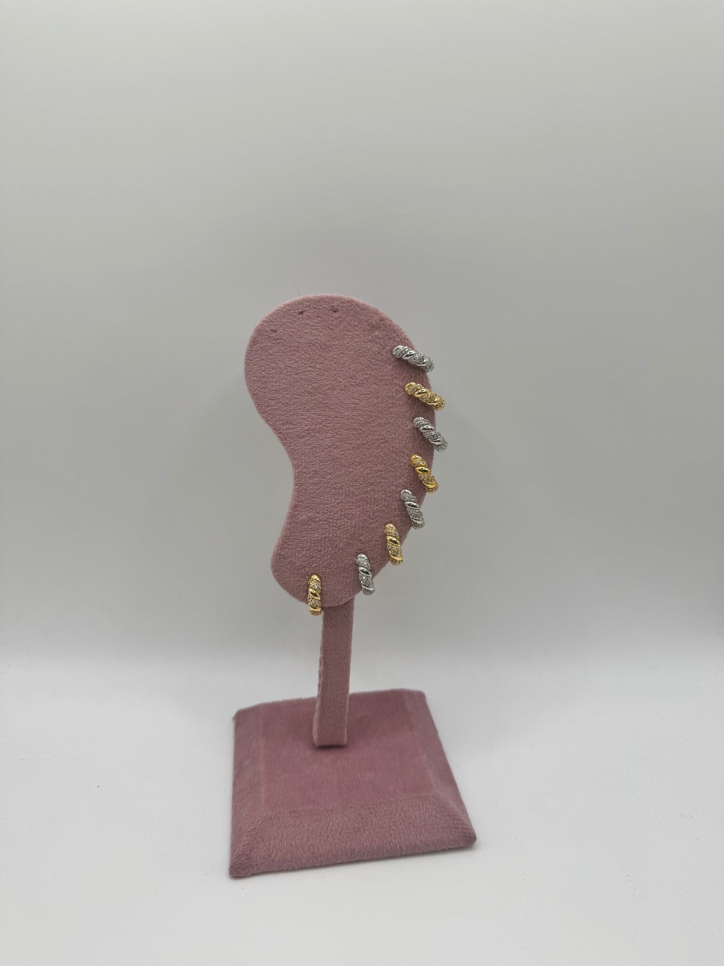 MONO orecchino croissant mini