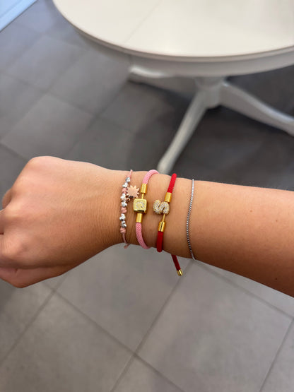 Bracciale laccio svitabile personalizzabile