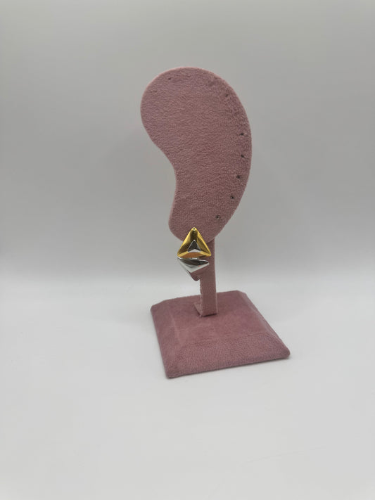 Orecchini double triangle mini