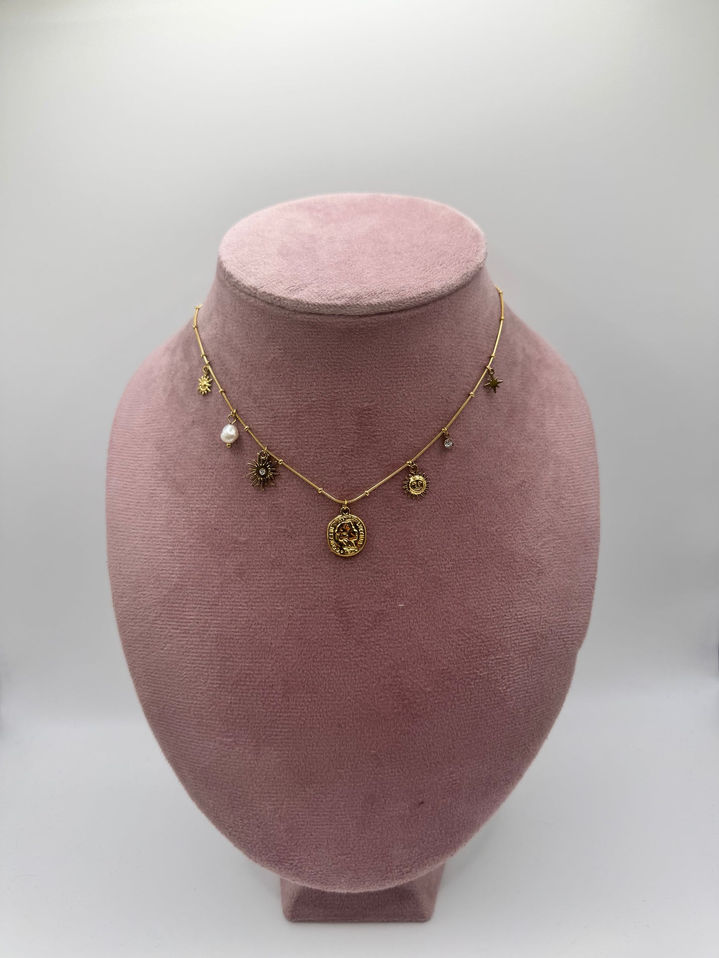 Collana moneta delicata