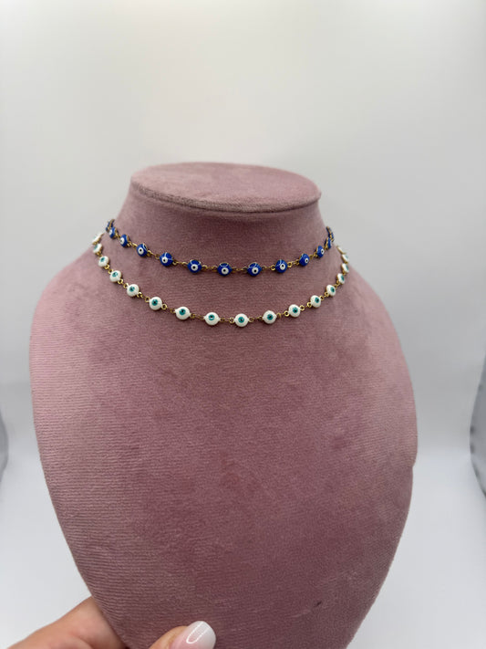 Collana occhio greco