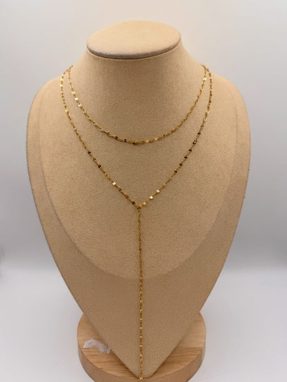 Collana doppio filo milleluci