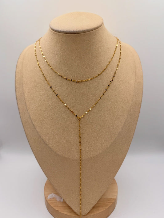 Collana doppio filo milleluci
