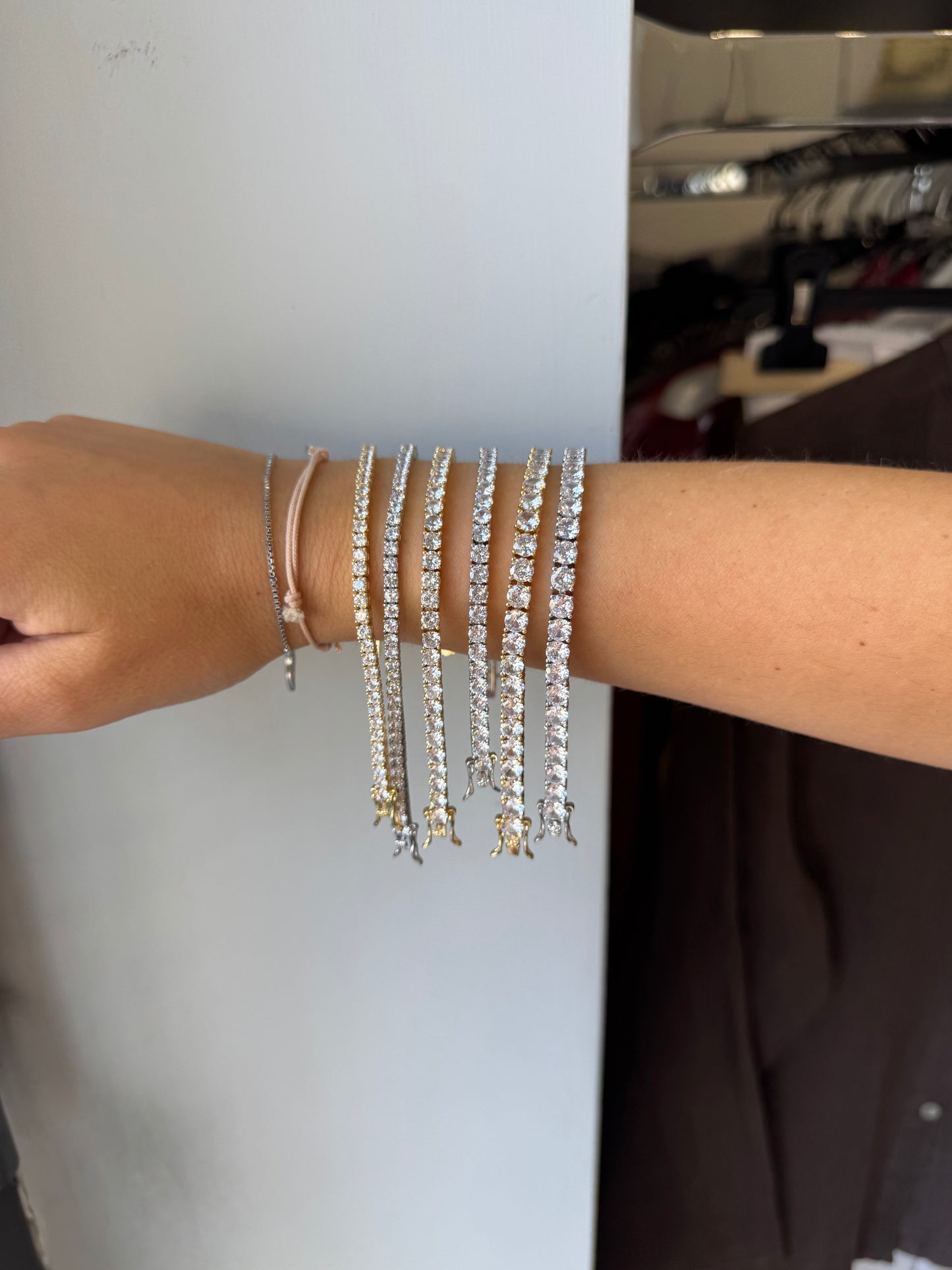 Tennis jewellery