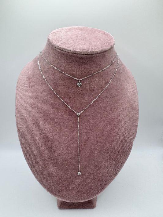 Collana doppio filo scintilla