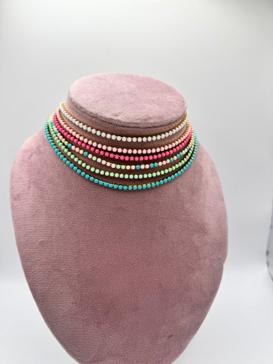 Chocker summer pastel