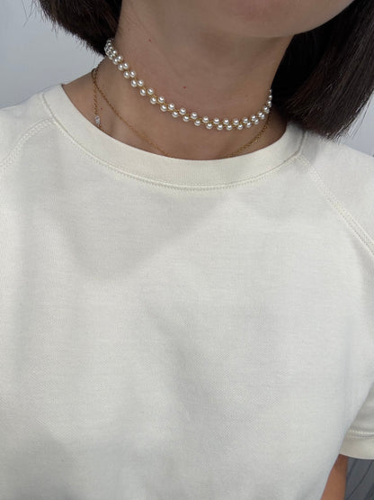 Chocker fascia perline