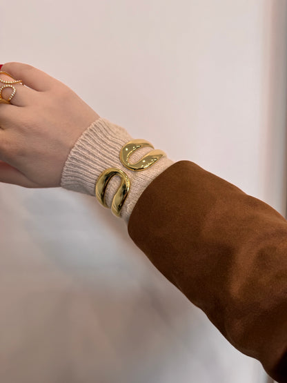 Bracciale alla schiava double