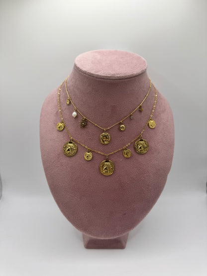 Collana moneta delicata
