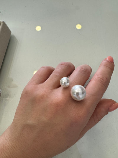 Anello perle asimmetriche