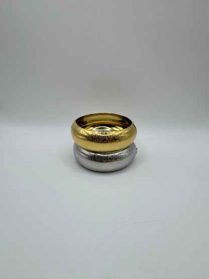 Bracciali bangle acciaio