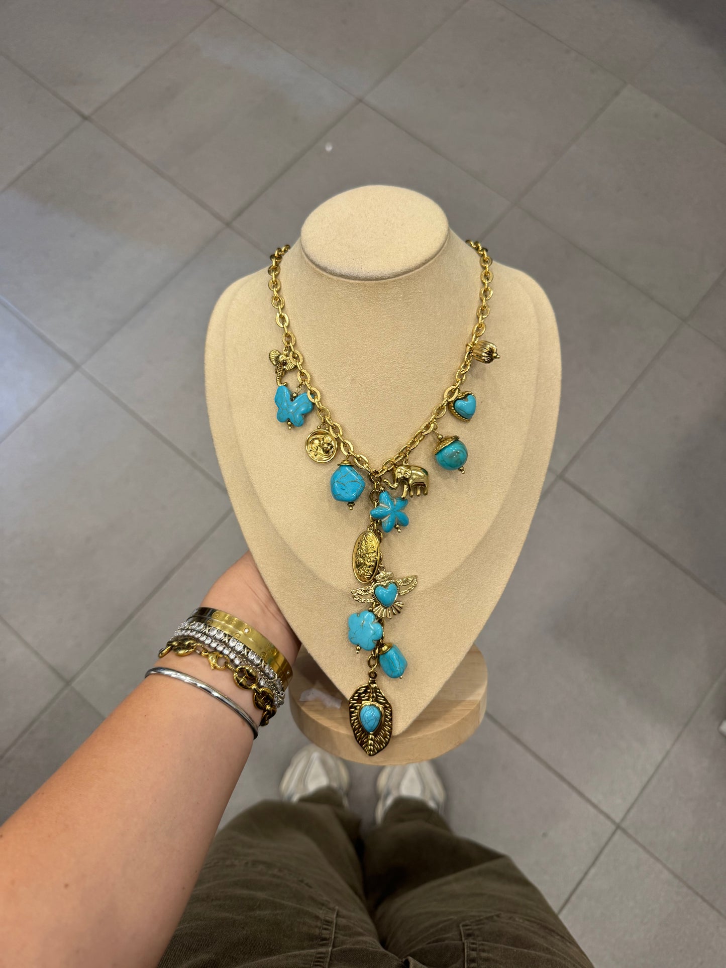 Collana y turchese maxy