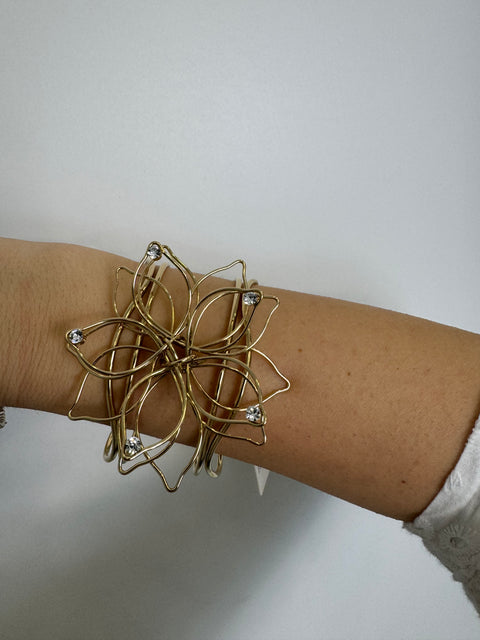 Bracciale flower punto luce