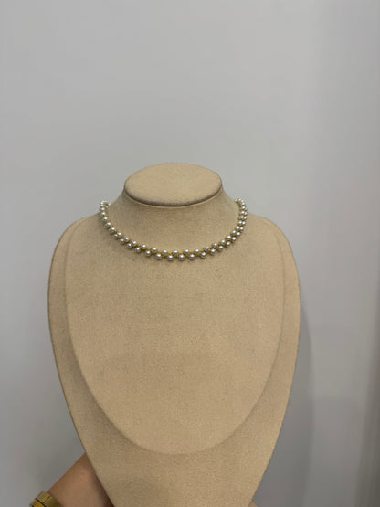 Chocker fascia perline
