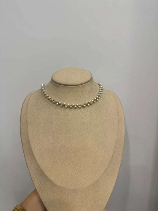 Chocker fascia perline
