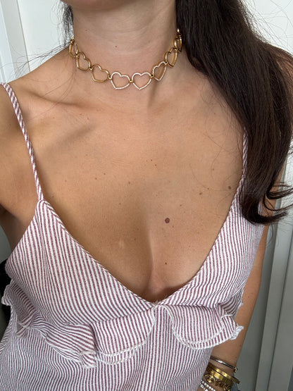 Chocker cuori vuoti