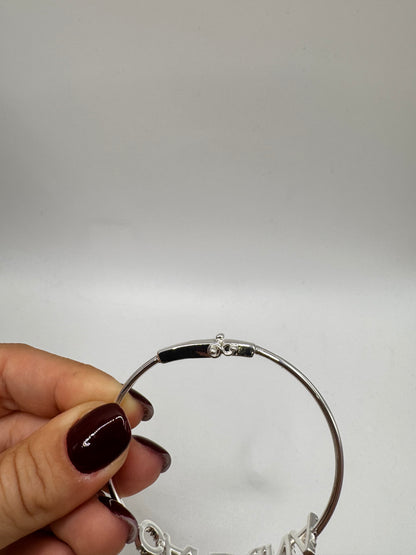 Braccciale rigido personalizzato nome stampato