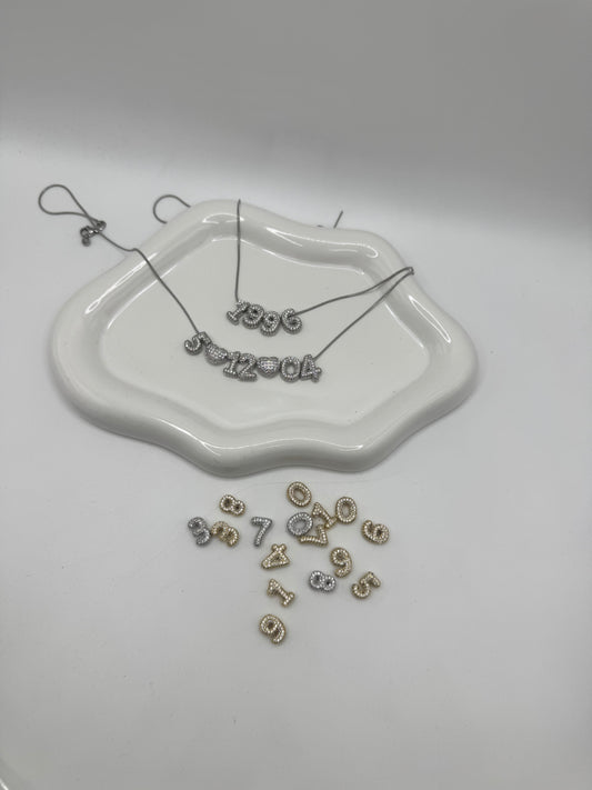 Collana personalizzabile con numeri
