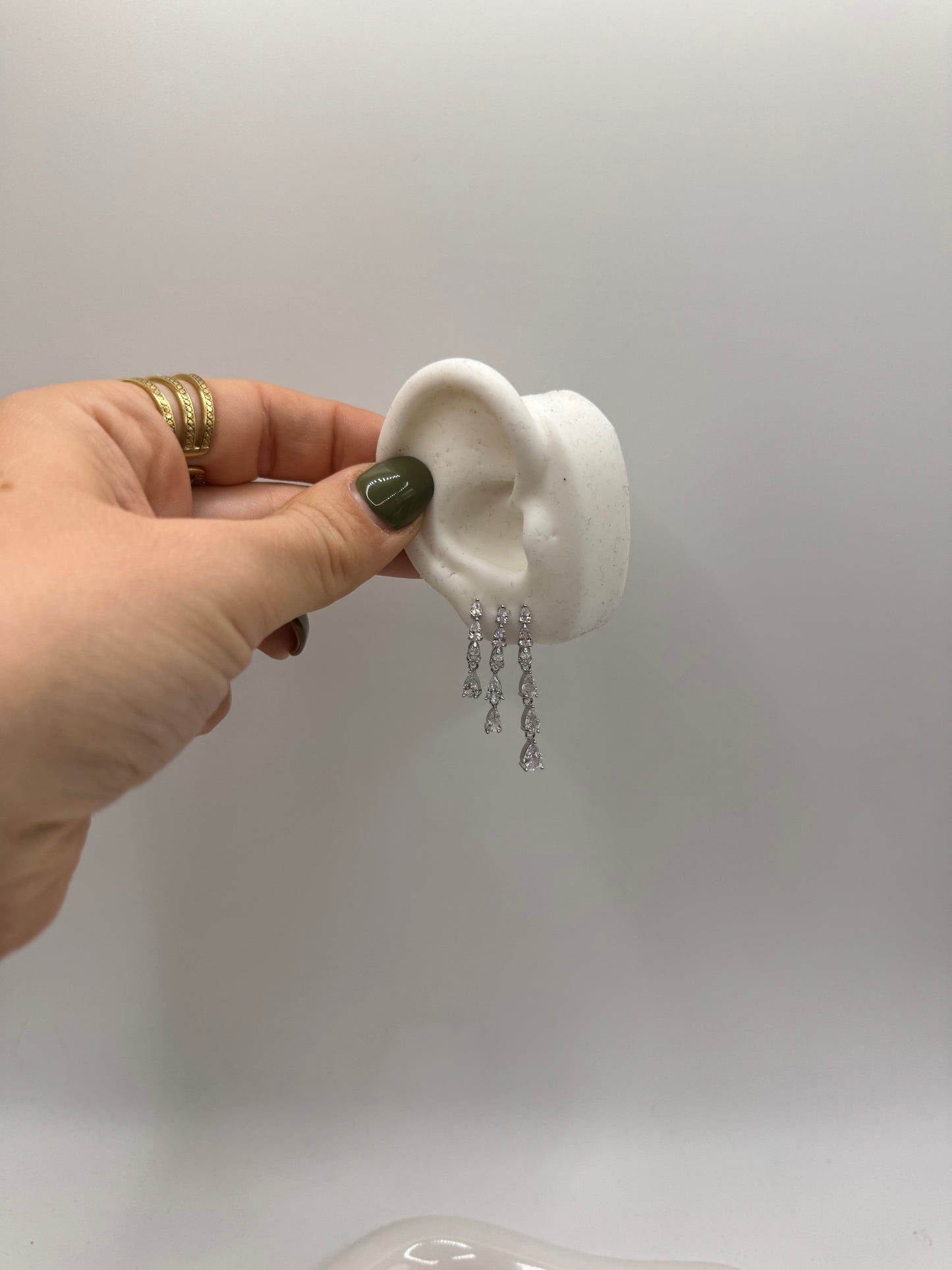 Cascata punti luce goccia