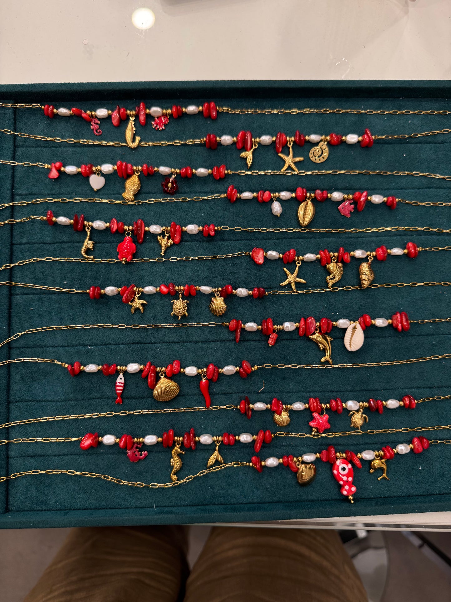 Collana limited edition corallo