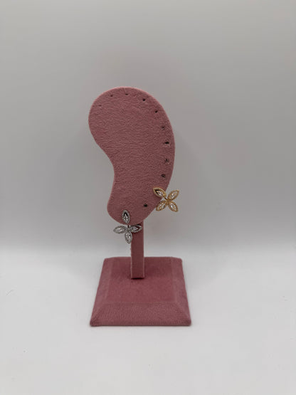 Orecchini foglia on back