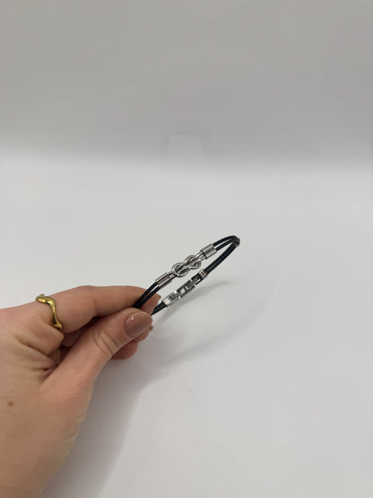 Bracciale rigido nodo for man