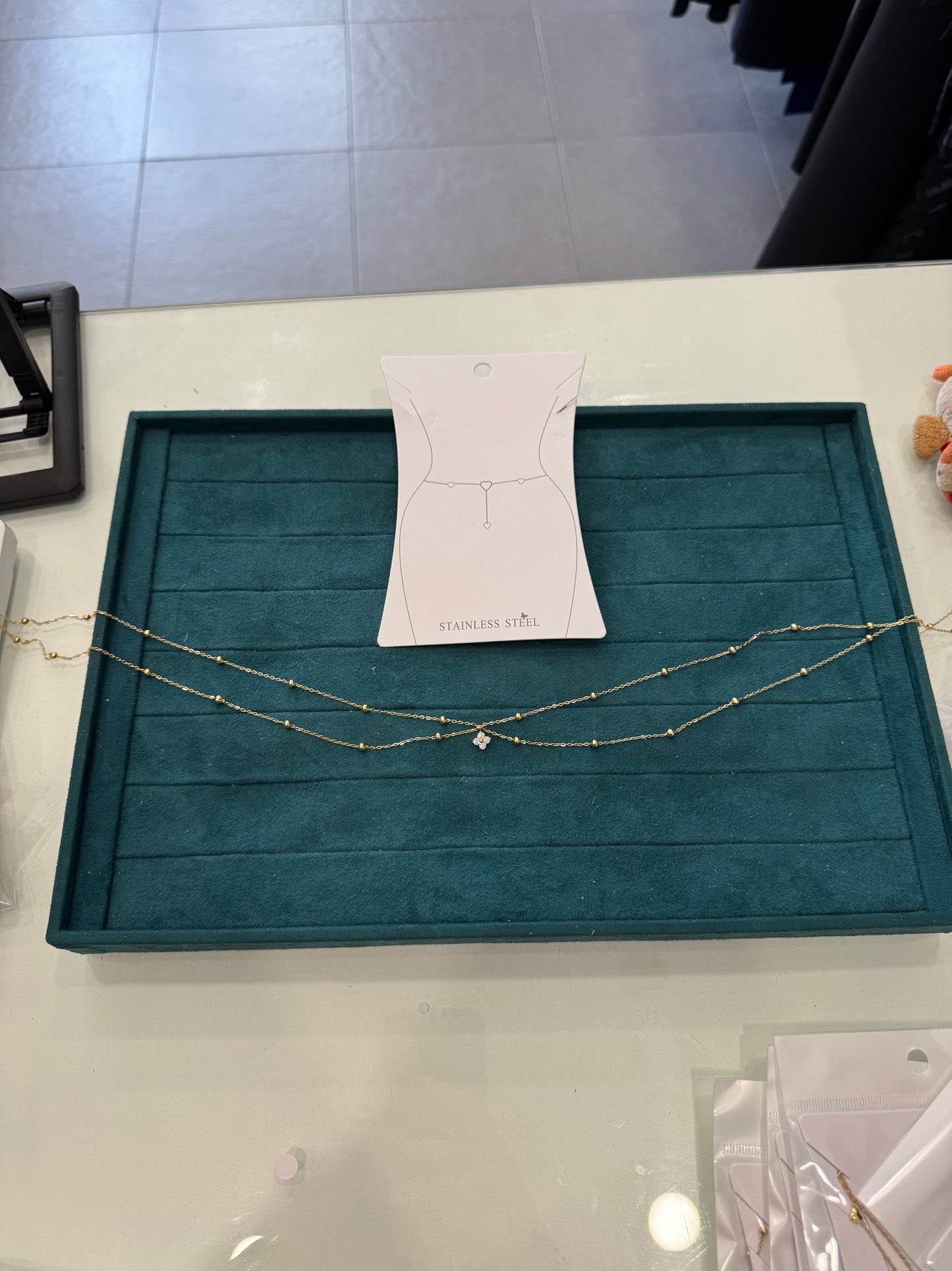 Body chain punto luce flower