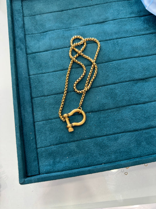 Collana moschettone svitabile
