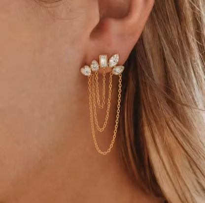 Orecchini arco pendant