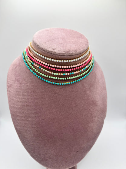 Chocker summer pastel