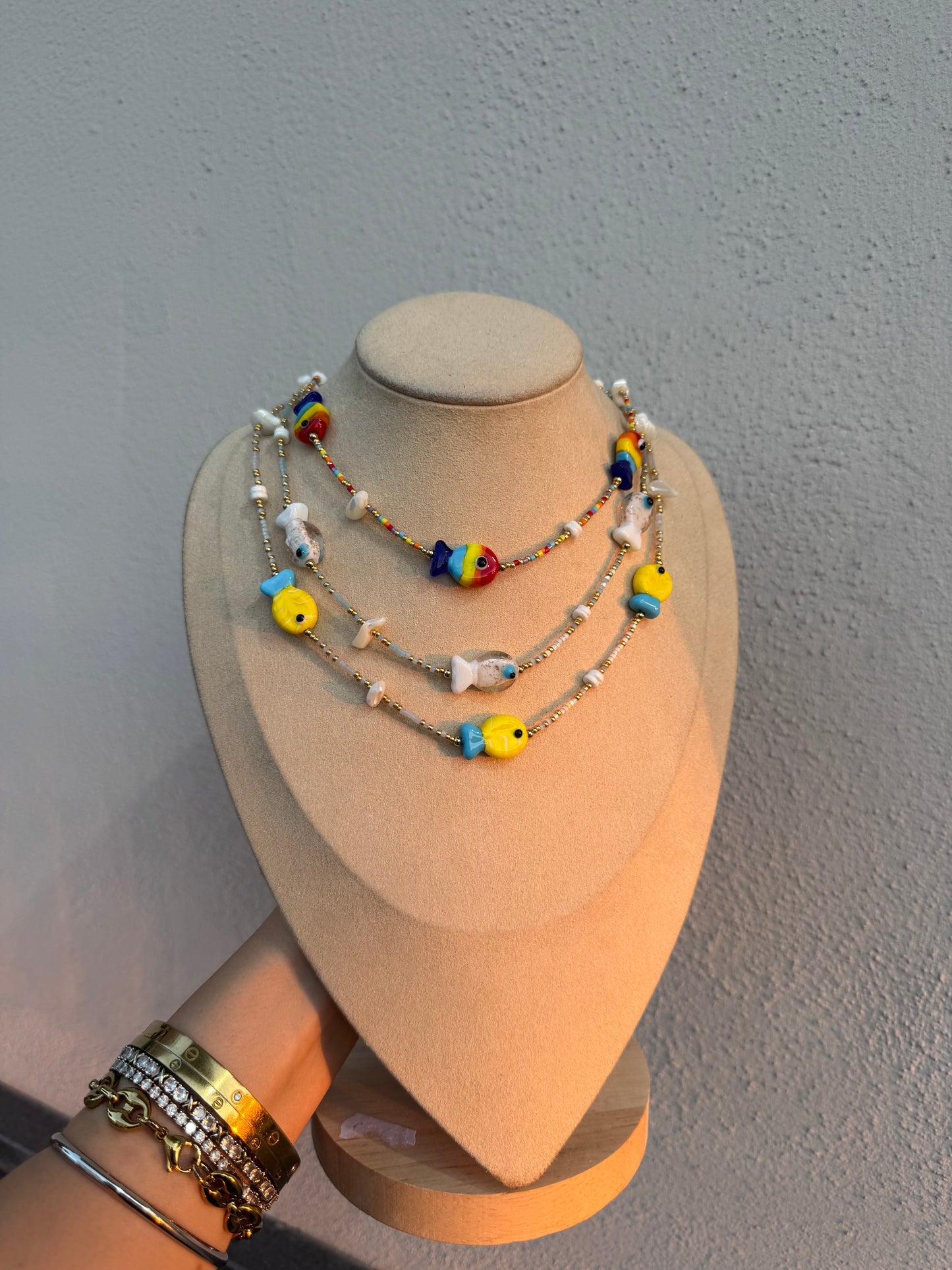 Collana pesci