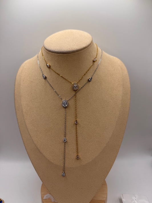Collana y goccia