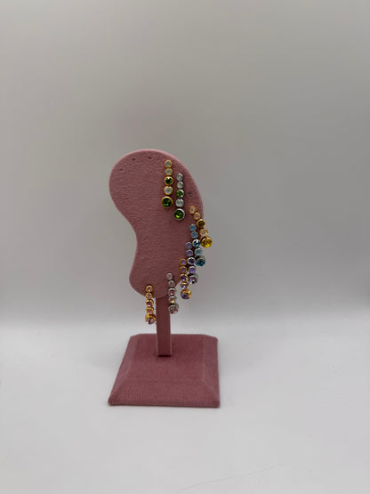 Orecchini brillante pastel