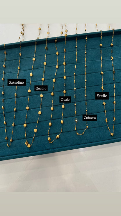 Collana lunga multiuso